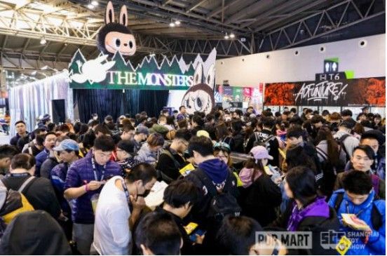2019上海国际潮流玩具展近十万人在逛买