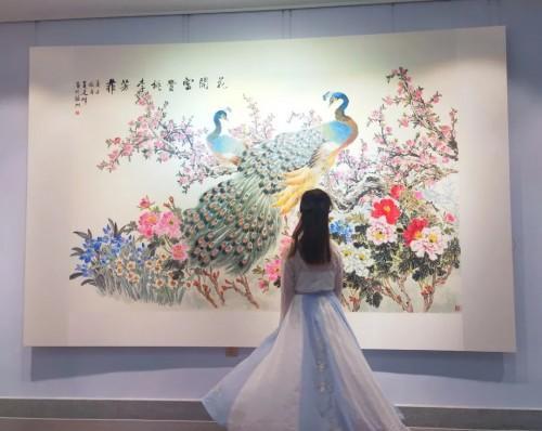 姹紫嫣红天下春 吴建峰牡丹画展宗陶斋开展