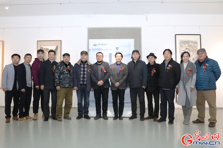 以画笔讲好中国故事 用丹青绘就出彩北京——“笔墨当随时代 庆祝中国共产党成立100周年当代书画精品交流展”开幕侧记 以画笔讲好中国故事 用丹青绘就出彩北京——“笔墨当随时代 庆祝中国共产党成立100周年当代书画精品交流展”开幕侧记