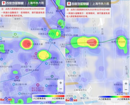 实时人口热力图_AI驰援疫情防控,百度在行动