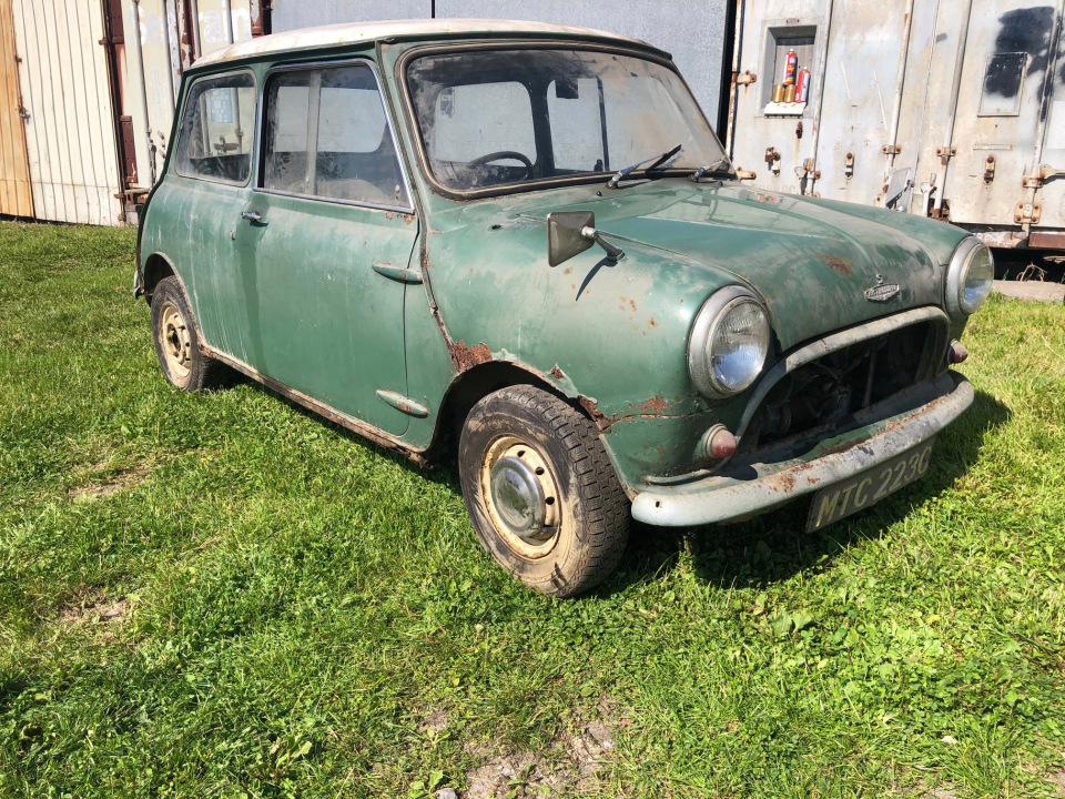 46年前的mini cooper仍卖出2.88万英镑_发现频道__中国青年网