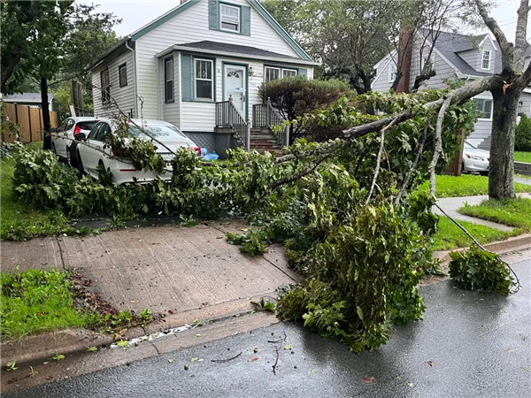 受热带风暴影响 加拿大大西洋沿岸超17万户家庭断电